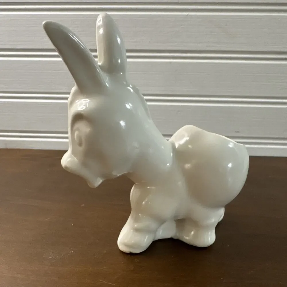 McCoy Donkey / Burro Planter Vintage 1940-1950s Art Deco Pottery